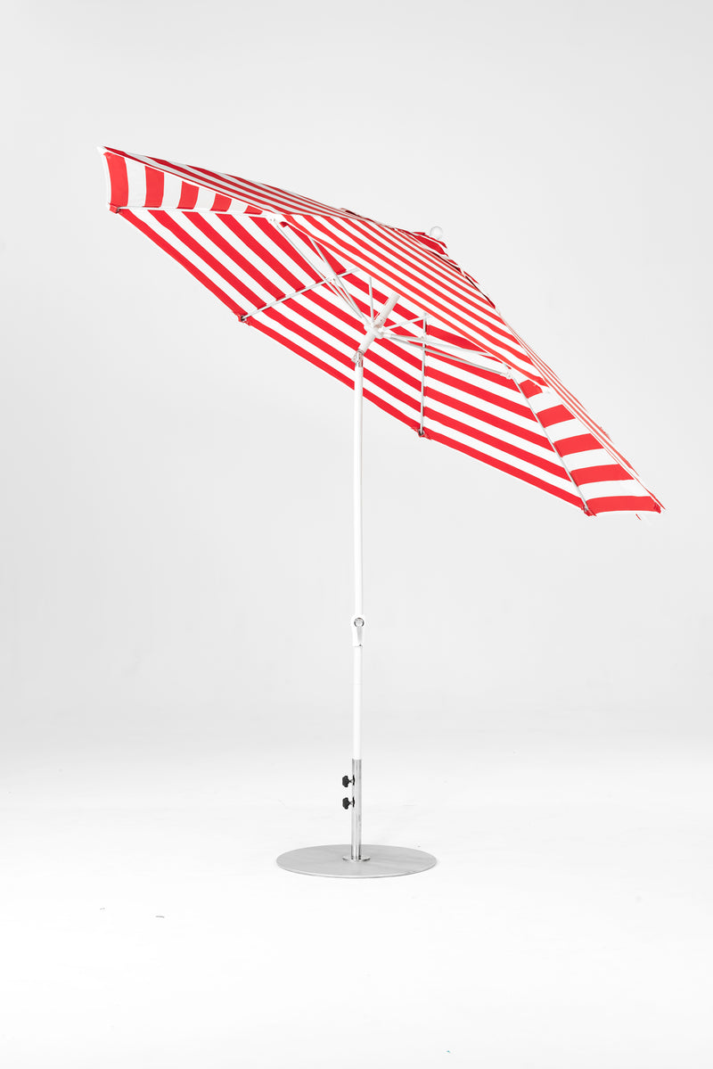 11 Ft Octagonal Frankford Patio Umbrella | Crank Auto-Tilt Mechanism copy-of-11-ft-octagonal-frankford-patio-umbrella-crank-auto-tilt-matte-silver-frame Frankford Umbrellas Frankford 20-WHAlpineWhite-RedStripe_416dd8a0-3aa6-47ae-bc8d-2b60dcc32f89.jpg