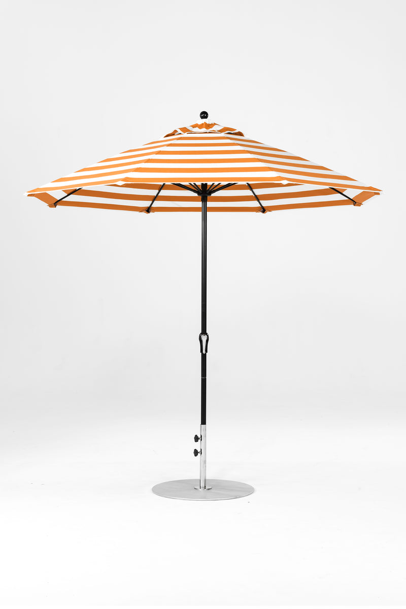 9 Ft Octagonal Frankford Patio Umbrella | Crank Lift Mechanism copy-of-9-ft-octagonal-frankford-patio-umbrella-crank-lift-matte-silver-frame-1 Frankford Umbrellas Frankford 21-BKOnyx-OrangeStripe_5c6dc0a8-631a-40b9-a85d-d8c3cb587bb4.jpg