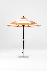 7.5 Ft Octagonal Frankford Patio Umbrella | Crank Lift Mechanism 7-5-ft-octagonal-frankford-patio-umbrella-crank-lift-mechanism Frankford Umbrellas Frankford 21-BKOnyx-OrangeStripe_c20babf1-dfd0-45c0-a1e8-6702a764621e.jpg