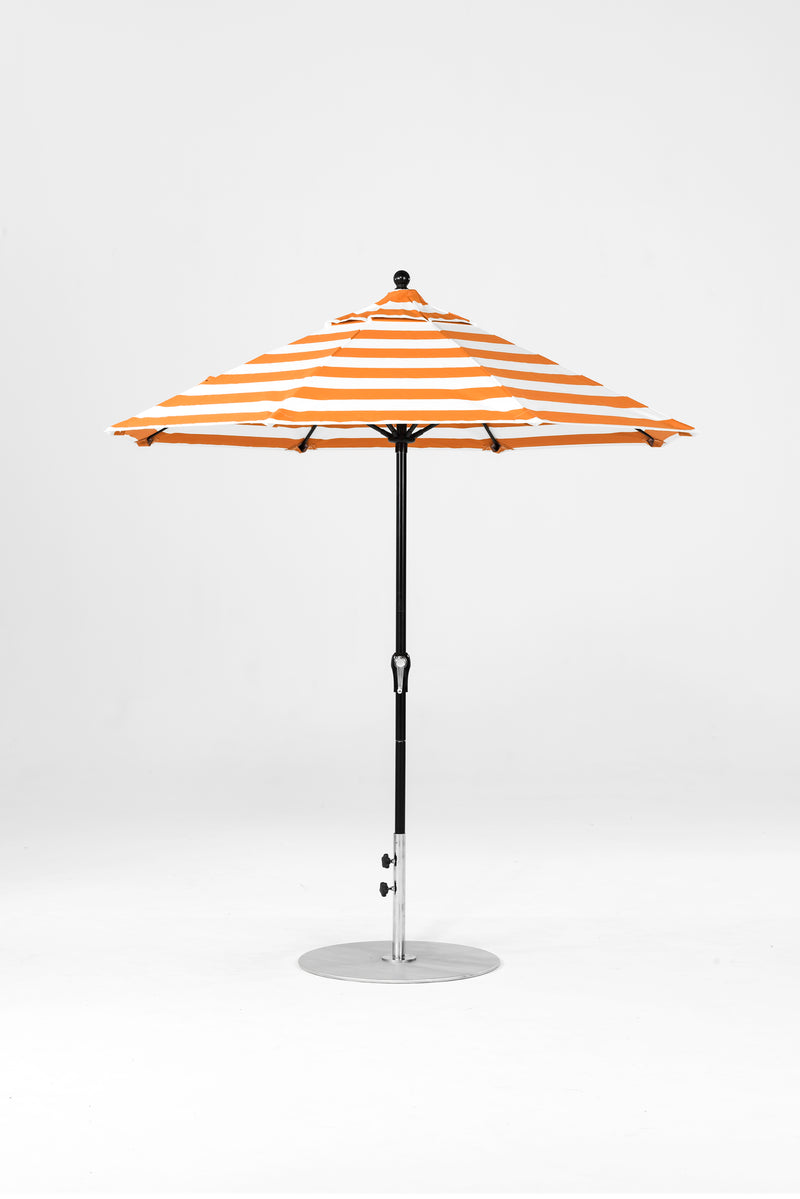 7.5 Ft Octagonal Frankford Patio Umbrella | Crank Lift Mechanism 7-5-ft-octagonal-frankford-patio-umbrella-crank-lift-mechanism Frankford Umbrellas Frankford 21-BKOnyx-OrangeStripe_c20babf1-dfd0-45c0-a1e8-6702a764621e.jpg