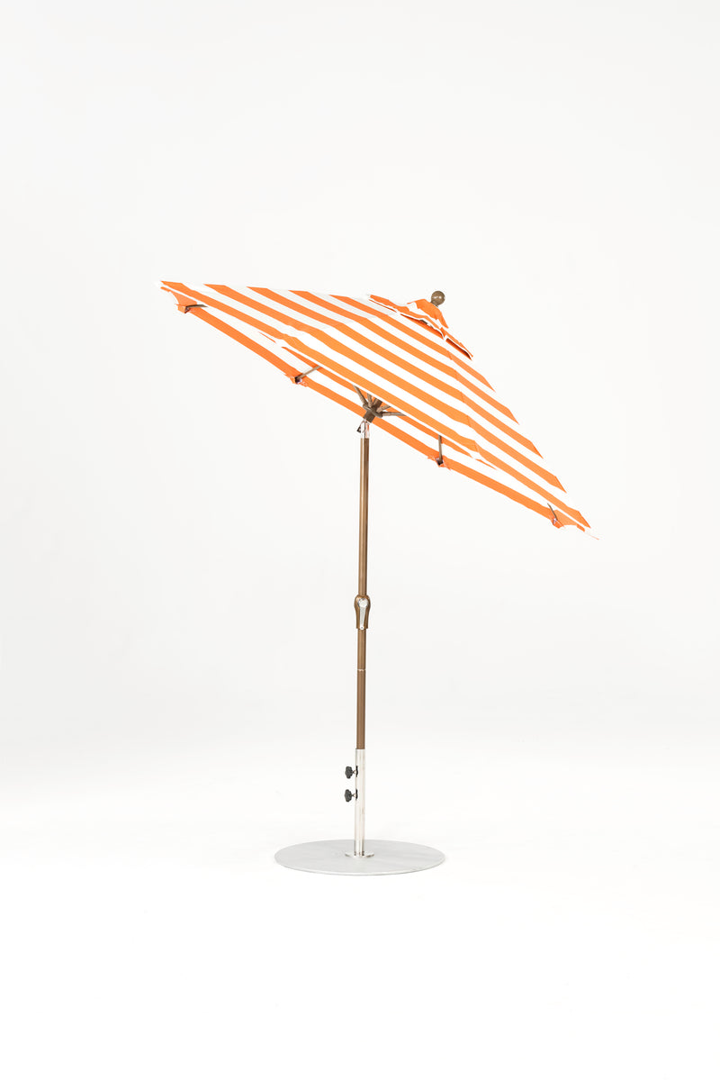 7.5 Ft Octagonal Frankford Patio Umbrella | Crank Auto-Tilt Mechanism copy-of-7-5-ft-octagonal-frankford-patio-umbrella-crank-auto-tilt-mechanism Frankford Umbrellas Frankford 21-BZDesertBronze-OrangeStripe_030d6c78-e52d-461b-b2e1-d14b7e46d0cc.jpg