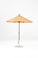 7.5 Ft Octagonal Frankford Patio Umbrella | Crank Lift Mechanism 7-5-ft-octagonal-frankford-patio-umbrella-crank-lift-mechanism Frankford Umbrellas Frankford 21-BZDesertBronze-OrangeStripe_40c13483-4a8d-4b99-be67-e3e5f686d748.jpg