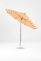 11 Ft Octagonal Frankford Patio Umbrella | Crank Auto-Tilt Mechanism copy-of-11-ft-octagonal-frankford-patio-umbrella-crank-auto-tilt-matte-silver-frame Frankford Umbrellas Frankford 21-BZDesertBronze-OrangeStripe_ba85a375-0d45-4f7d-af1b-bb3c569d844d.jpg