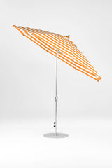 11 Ft Octagonal Frankford Patio Umbrella | Crank Auto-Tilt Mechanism copy-of-11-ft-octagonal-frankford-patio-umbrella-crank-auto-tilt-matte-silver-frame Frankford Umbrellas Frankford 21-SRPlatinum-OrangeStripe_0c585918-65de-4d40-a9fa-c535f5f41a28.jpg