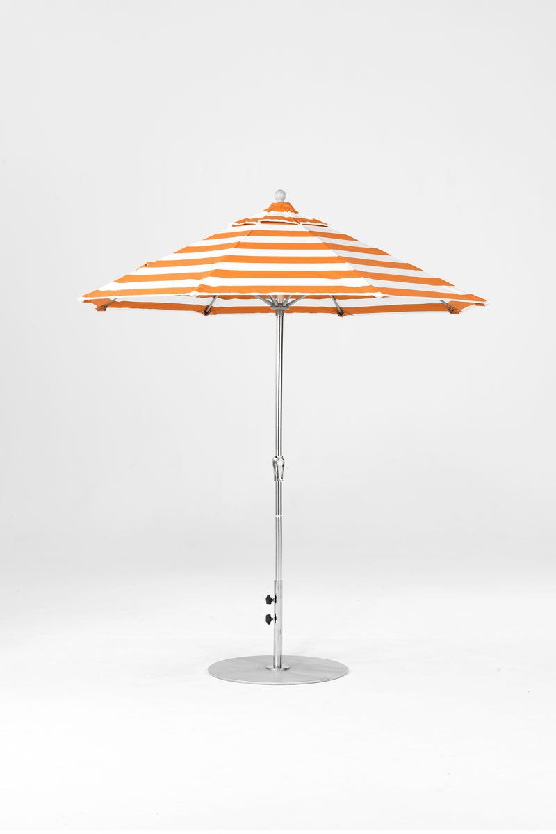 7.5 Ft Octagonal Frankford Patio Umbrella | Crank Lift Mechanism 7-5-ft-octagonal-frankford-patio-umbrella-crank-lift-mechanism Frankford Umbrellas Frankford 21-SRPlatinum-OrangeStripe_a5ecae35-d1d1-4831-a12b-0c64db2fed8d.jpg