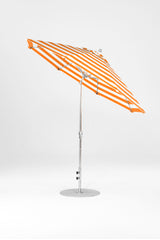 9 Ft Octagonal Frankford Patio Umbrella | Crank Auto-Tilt Mechanism copy-of-9-ft-octagonal-frankford-patio-umbrella-crank-auto-tilt-matte-silver-frame Frankford Umbrellas Frankford 21-SRPlatinum-OrangeStripe_f89d66d0-c599-4661-9013-07e657e94e63.jpg