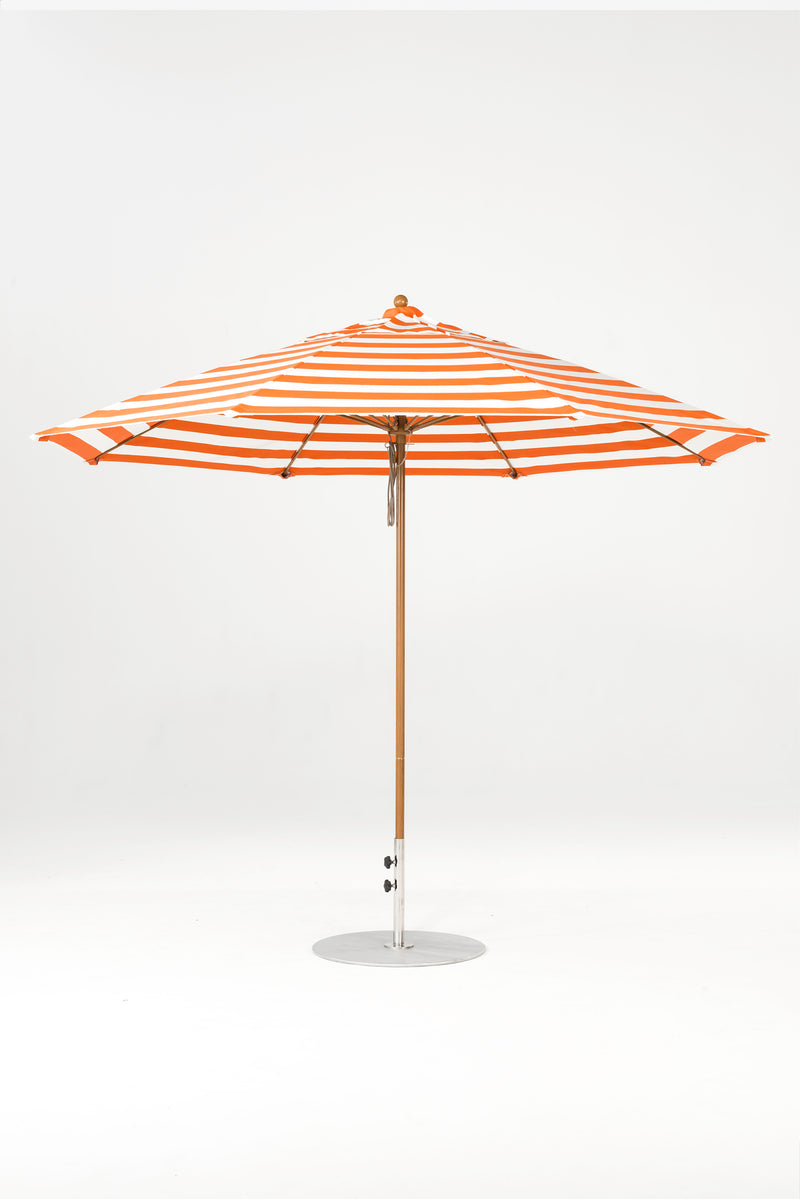 11 Ft Octagonal Frankford Patio Umbrella | Pulley Lift Mechanism copy-of-11-ft-octagonal-frankford-patio-umbrella-pulley-lift-matte-silver-frame Frankford Umbrellas Frankford 21-WGGoldenOak-OrangeStripe_cb1b3983-a816-4efa-be17-317a632aecd2.jpg