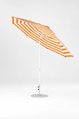 11 Ft Octagonal Frankford Patio Umbrella | Crank Auto-Tilt Mechanism copy-of-11-ft-octagonal-frankford-patio-umbrella-crank-auto-tilt-matte-silver-frame Frankford Umbrellas Frankford 21-WHAlpineWhite-OrangeStripe_e730f1ab-47cb-46ab-8180-88e069f22621.jpg