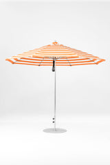 11 Ft Octagonal Frankford Patio Umbrella | Pulley Lift Mechanism copy-of-11-ft-octagonal-frankford-patio-umbrella-pulley-lift-matte-silver-frame Frankford Umbrellas Frankford 21.MSBrushedSilver-OrangeStripe_b58c4f87-1981-44f2-b8f7-d59af189d545.jpg