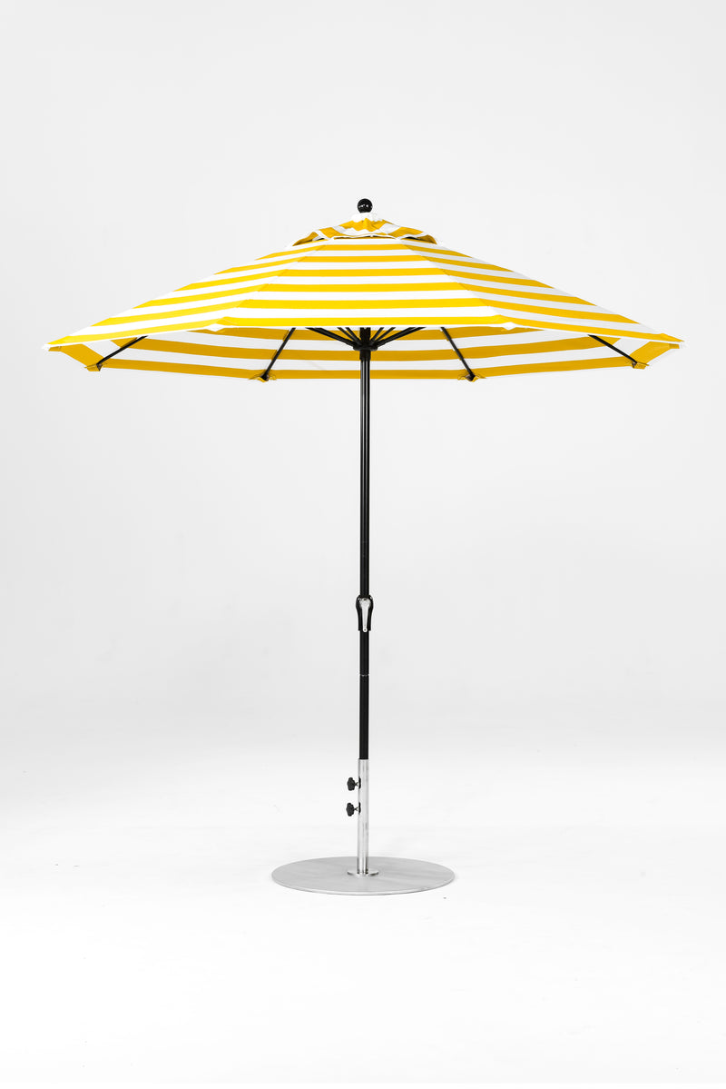 9 Ft Octagonal Frankford Patio Umbrella | Crank Lift Mechanism copy-of-9-ft-octagonal-frankford-patio-umbrella-crank-lift-matte-silver-frame-1 Frankford Umbrellas Frankford 22-BKOnyx-YellowStripe_7d3ea62b-43e3-431f-8de8-ecd1b58be411.jpg