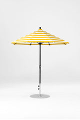 7.5 Ft Octagonal Frankford Patio Umbrella | Crank Lift Mechanism 7-5-ft-octagonal-frankford-patio-umbrella-crank-lift-mechanism Frankford Umbrellas Frankford 22-BKOnyx-YellowStripe_8fdd0f48-d91c-4f8a-a362-2cd2e75c533e.jpg