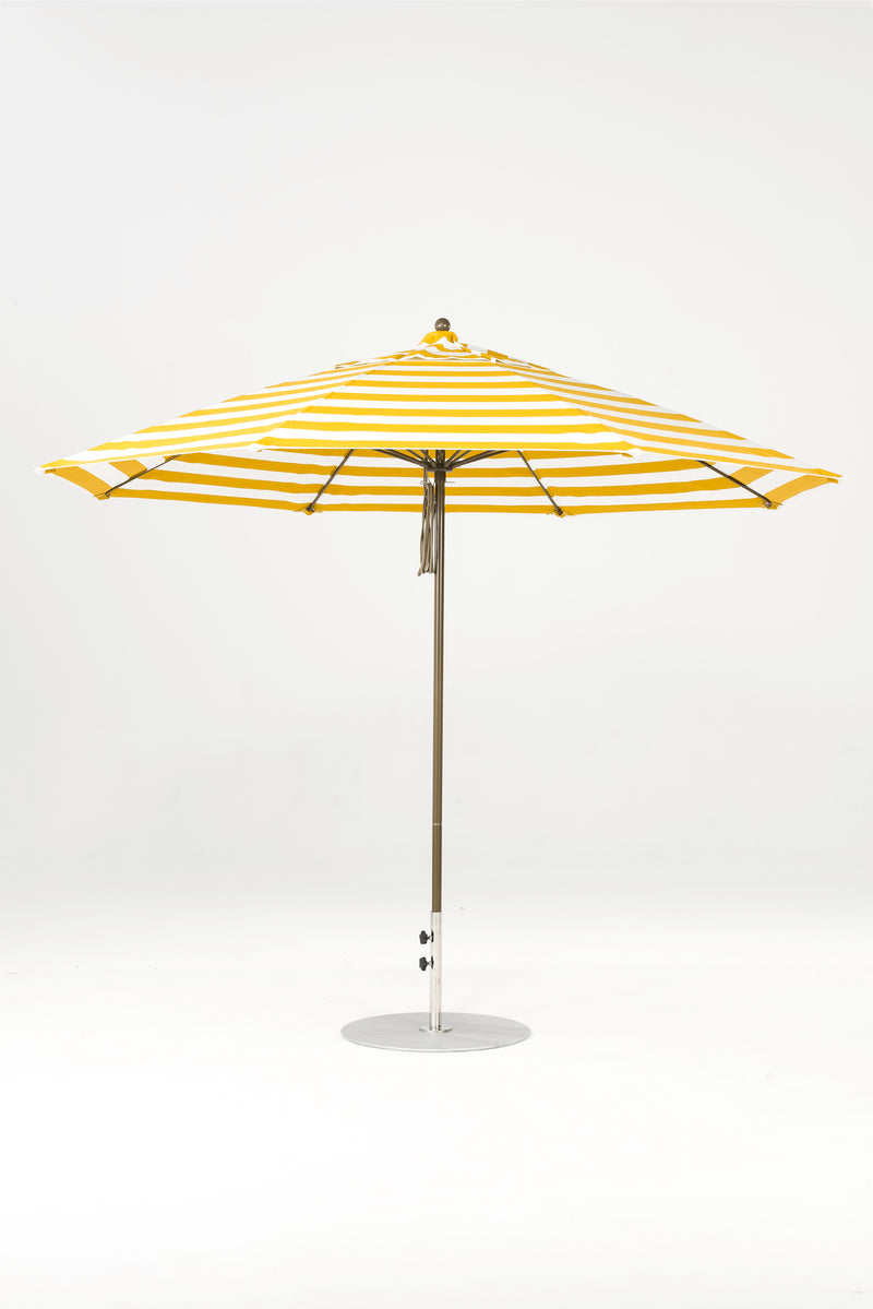 11 Ft Octagonal Frankford Patio Umbrella | Pulley Lift Mechanism copy-of-11-ft-octagonal-frankford-patio-umbrella-pulley-lift-matte-silver-frame Frankford Umbrellas Frankford 22-BZDesertBronze-YellowStripe_a71ee43e-5a27-41ab-9de4-752355ac5520.jpg