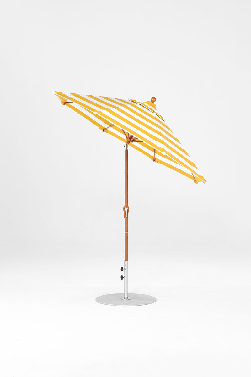 7.5 Ft Octagonal Frankford Patio Umbrella | Crank Auto-Tilt Mechanism copy-of-7-5-ft-octagonal-frankford-patio-umbrella-crank-auto-tilt-mechanism Frankford Umbrellas Frankford 22-WGGoldenOak-YellowStripe_51cc81a9-1168-4dbc-b55f-8ff89cd1d001.jpg