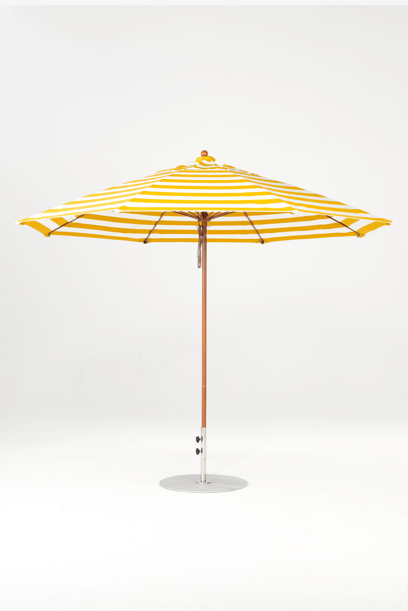 11 Ft Octagonal Frankford Patio Umbrella | Pulley Lift Mechanism copy-of-11-ft-octagonal-frankford-patio-umbrella-pulley-lift-matte-silver-frame Frankford Umbrellas Frankford 22-WGGoldenOak-YellowStripe_6a2269db-0d5a-449e-9e8e-a3837b202279.jpg