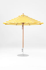 9 Ft Octagonal Frankford Patio Umbrella | Pulley Lift Mechanism 9-ft-octagonal-frankford-patio-umbrella-pulley-lift-mechanism Frankford Umbrellas Frankford 22-WGGoldenOak-YellowStripe_ed978a10-5860-40be-995f-3ba667ae5d63.jpg