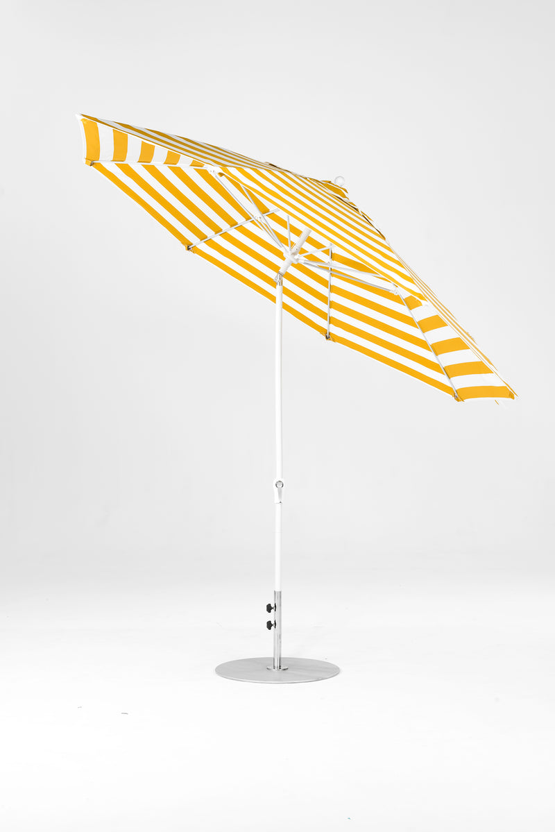 11 Ft Octagonal Frankford Patio Umbrella | Crank Auto-Tilt Mechanism copy-of-11-ft-octagonal-frankford-patio-umbrella-crank-auto-tilt-matte-silver-frame Frankford Umbrellas Frankford 22-WHAlpineWhite-YellowStripe_47ef33ea-446e-46cf-877d-65118e8bbed9.jpg