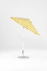 7.5 Ft Octagonal Frankford Patio Umbrella | Crank Auto-Tilt Mechanism copy-of-7-5-ft-octagonal-frankford-patio-umbrella-crank-auto-tilt-mechanism Frankford Umbrellas Frankford 22-WHAlpineWhite-YellowStripe_66b912e5-1489-453e-81f0-b3857835e665.jpg