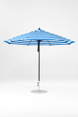 11 Ft Octagonal Frankford Patio Umbrella | Pulley Lift Mechanism copy-of-11-ft-octagonal-frankford-patio-umbrella-pulley-lift-matte-silver-frame Frankford Umbrellas Frankford 23-BKOnyx-BlueStripe_20f23fdd-5df9-4102-9386-71f3f5408152.jpg