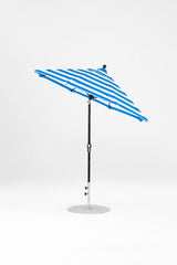 7.5 Ft Octagonal Frankford Patio Umbrella | Crank Auto-Tilt Mechanism copy-of-7-5-ft-octagonal-frankford-patio-umbrella-crank-auto-tilt-mechanism Frankford Umbrellas Frankford 23-BKOnyx-BlueStripe_2e3c60a7-d96e-43fc-8867-bfaa210d57e4.jpg