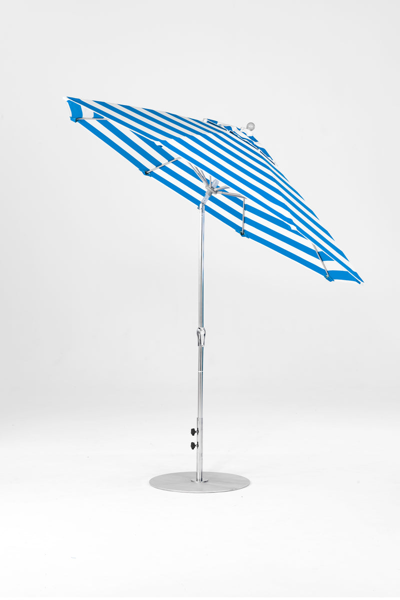 9 Ft Octagonal Frankford Patio Umbrella | Crank Auto-Tilt Mechanism copy-of-9-ft-octagonal-frankford-patio-umbrella-crank-auto-tilt-matte-silver-frame Frankford Umbrellas Frankford 23-SRPlatinum-BlueStripe_c8f22864-fa5f-471b-8823-531d77ef7131.jpg