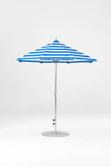 7.5 Ft Octagonal Frankford Patio Umbrella | Crank Lift Mechanism 7-5-ft-octagonal-frankford-patio-umbrella-crank-lift-mechanism Frankford Umbrellas Frankford 23.MSBrushedSilver-BlueStripe_fe97ad5a-020e-4a0b-ab6f-11ba9e315382.jpg