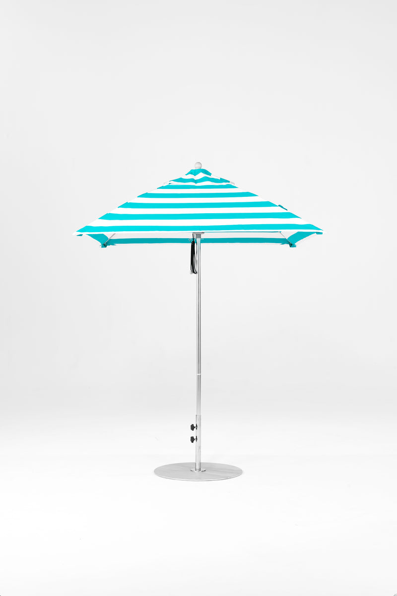 11 Ft Octagonal Frankford Patio Umbrella | Crank Lift Mechanism copy-of-11-ft-octagonal-frankford-patio-umbrella-crank-lift-matte-silver-frame Frankford Umbrellas Frankford 24-SRPlatinum-TurquoiseStripe_be574d26-dbde-4f18-8e33-40a185f882a1.jpg