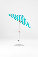 7.5 Ft Octagonal Frankford Patio Umbrella | Crank Auto-Tilt Mechanism copy-of-7-5-ft-octagonal-frankford-patio-umbrella-crank-auto-tilt-mechanism Frankford Umbrellas Frankford 24-WGGoldenOak-TurquoiseStripe_30e4d90c-5220-4905-9713-c30372e2f1db.jpg