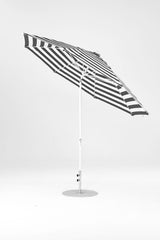 11 Ft Octagonal Frankford Patio Umbrella | Crank Auto-Tilt Mechanism copy-of-11-ft-octagonal-frankford-patio-umbrella-crank-auto-tilt-matte-silver-frame Frankford Umbrellas Frankford 25-WHAlpineWhite-BlackStripe_05fe23ec-8b30-4c51-85fb-40ae93e7d86c.jpg