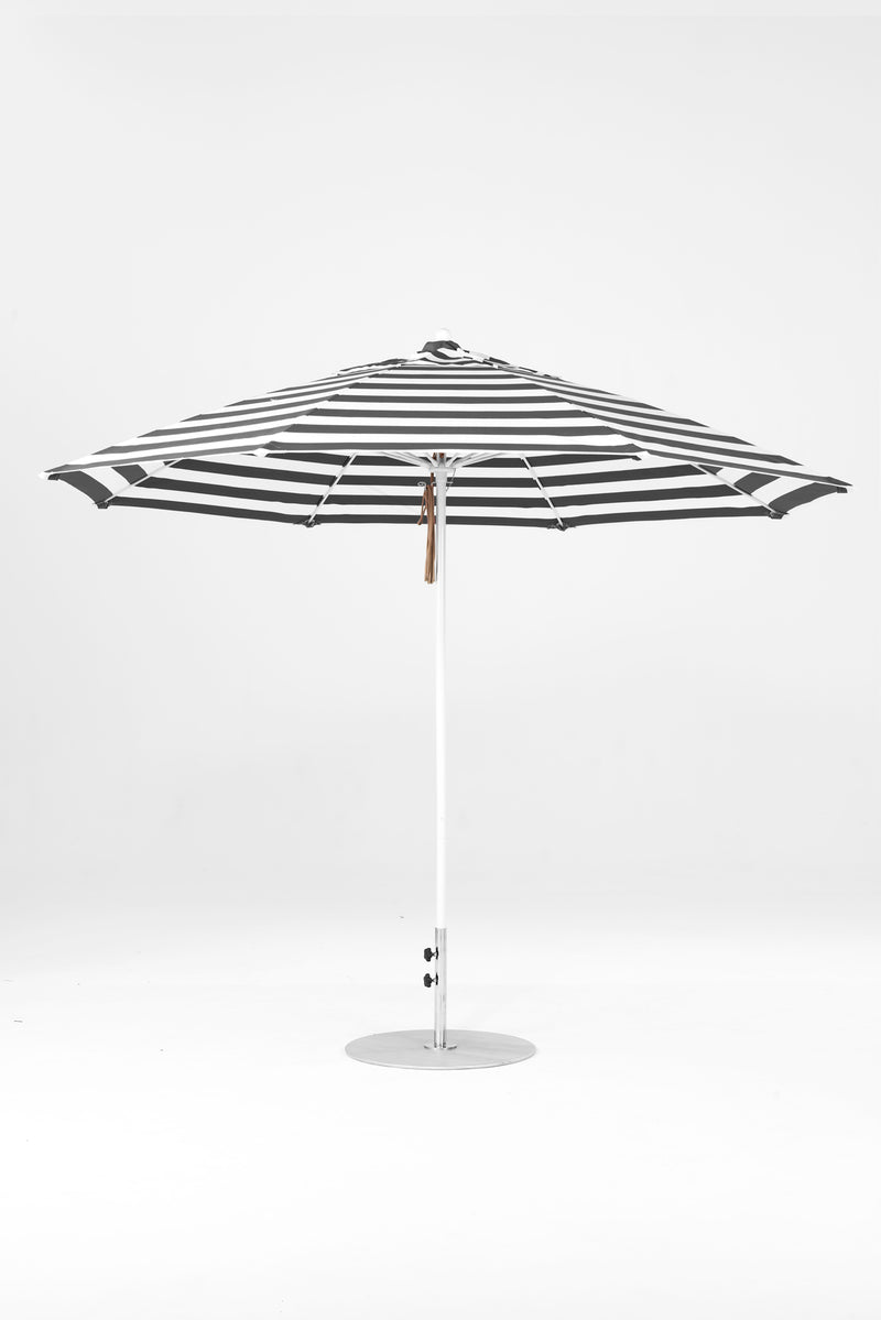 11 Ft Octagonal Frankford Patio Umbrella | Pulley Lift Mechanism copy-of-11-ft-octagonal-frankford-patio-umbrella-pulley-lift-matte-silver-frame Frankford Umbrellas Frankford 25-WHAlpineWhite-BlackStripe_d137548e-28a6-4e32-ae5b-024d3f55b6a9.jpg