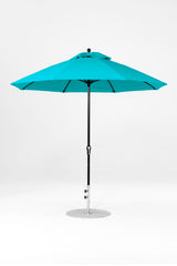 9 Ft Octagonal Frankford Patio Umbrella | Crank Lift Mechanism copy-of-9-ft-octagonal-frankford-patio-umbrella-crank-lift-matte-silver-frame-1 Frankford Umbrellas Frankford 4-BKOnyx-Turquoise_f3dd2feb-f301-4906-81bc-b530650adeea.jpg