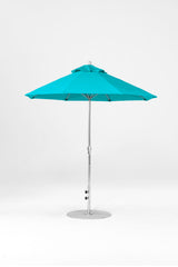 7.5 Ft Octagonal Frankford Patio Umbrella | Crank Lift Mechanism 7-5-ft-octagonal-frankford-patio-umbrella-crank-lift-mechanism Frankford Umbrellas Frankford 4-SRPlatinum-Turquoise_c48bd0e7-58fe-4ac8-acd3-7cd184d7d6f1.jpg