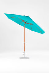 11 Ft Octagonal Frankford Patio Umbrella | Crank Auto-Tilt Mechanism copy-of-11-ft-octagonal-frankford-patio-umbrella-crank-auto-tilt-matte-silver-frame Frankford Umbrellas Frankford 4-WGGoldenOak-Turquoise_03534e4f-7d9f-460e-8577-ec7650df1838.jpg