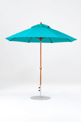 9 Ft Octagonal Frankford Patio Umbrella | Crank Lift Mechanism copy-of-9-ft-octagonal-frankford-patio-umbrella-crank-lift-matte-silver-frame-1 Frankford Umbrellas Frankford 4-WGGoldenOak-Turquoise_a7059c87-a8f7-4db3-bf44-6ea9e16c0fad.jpg