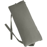 Sunbrella Headrest Pillow, Lumbar Pillow for Patio Furniture, Outdoor`Pillow for Loungers and Pool Chairs, Charcoal