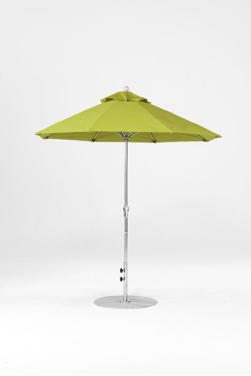 7.5 Ft Octagonal Frankford Patio Umbrella | Crank Lift Mechanism 7-5-ft-octagonal-frankford-patio-umbrella-crank-lift-mechanism Frankford Umbrellas Frankford 5.MSBrushedSilver-Pistachio_0abc4b6f-ccd7-4c71-bfb9-ca41bc8bb936.jpg