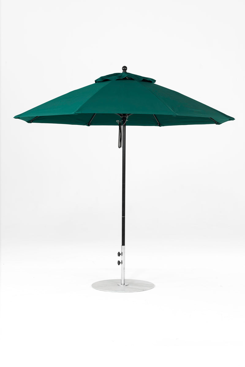9 Ft Octagonal Frankford Patio Umbrella | Pulley Lift Mechanism 9-ft-octagonal-frankford-patio-umbrella-pulley-lift-mechanism Frankford Umbrellas Frankford 6-BKOnyx-ForestGreen_f55387c0-2e87-414d-80b9-524bb108cb38.jpg