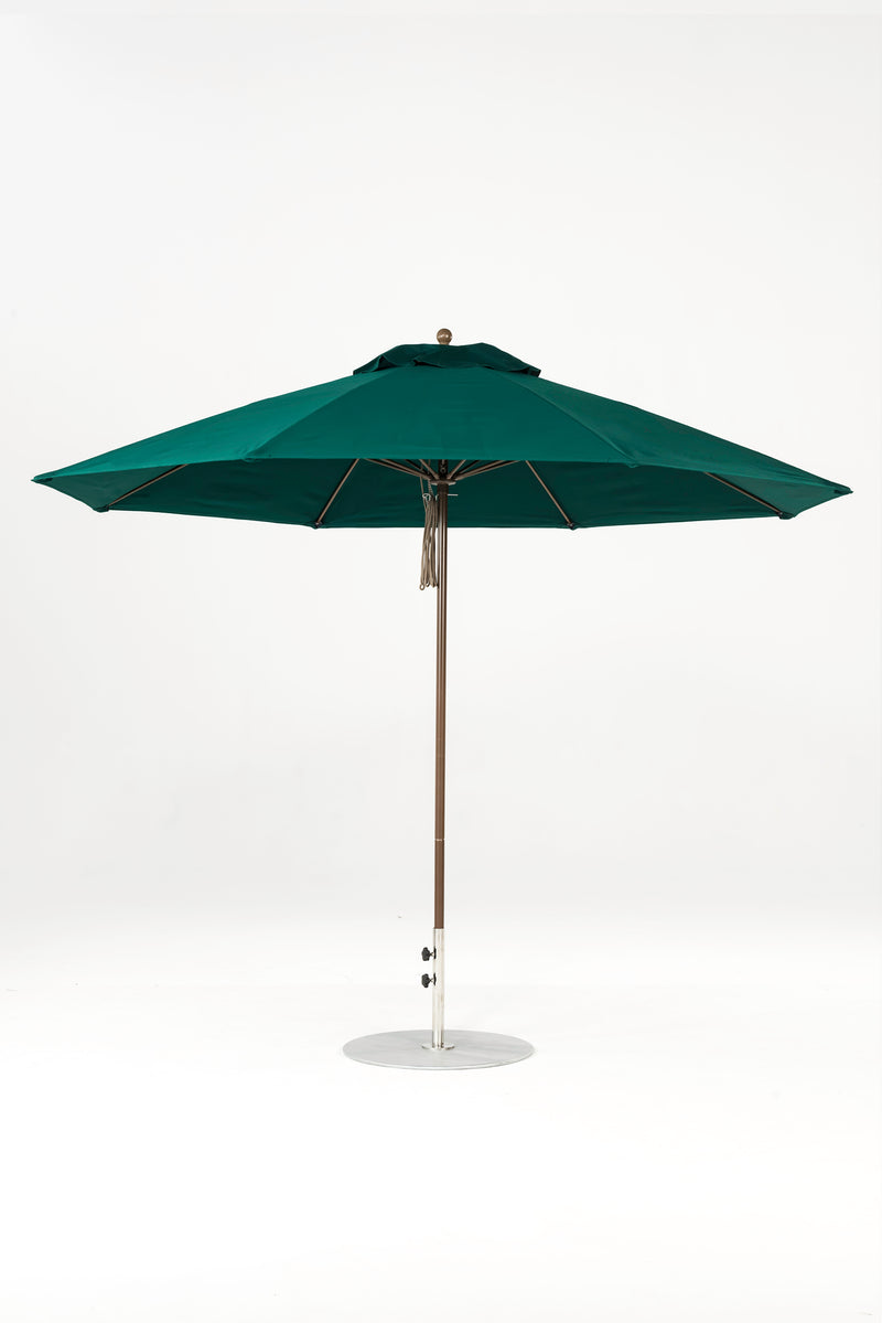 11 Ft Octagonal Frankford Patio Umbrella | Pulley Lift Mechanism copy-of-11-ft-octagonal-frankford-patio-umbrella-pulley-lift-matte-silver-frame Frankford Umbrellas Frankford 6-BZDesertBronze-ForestGreen_f0826602-84f2-45c3-851c-50a7220fa500.jpg