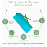 Sunbrella Headrest Pillow, Lumbar Pillow for Patio Furniture, Outdoor`Pillow for Loungers and Pool Chairs, Aruba (Turquoise) copy-of-sunbrella-headrest-pillow-lumbar-pillow-for-patio-furniture-outdoor-pillow-for-loungers-and-pool-chairs-natural-white-1 Throw Pillows Sunniland Patio - Patio Furniture in Boca Raton 61BozX3JqoL._AC_SL1100.jpg