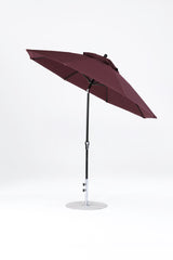 9 Ft Octagonal Frankford Patio Umbrella | Crank Auto-Tilt Mechanism copy-of-9-ft-octagonal-frankford-patio-umbrella-crank-auto-tilt-matte-silver-frame Frankford Umbrellas Frankford 7-BKOnyx-Burgundy_97783ade-f172-4c20-89fc-09f82304ac4a.jpg