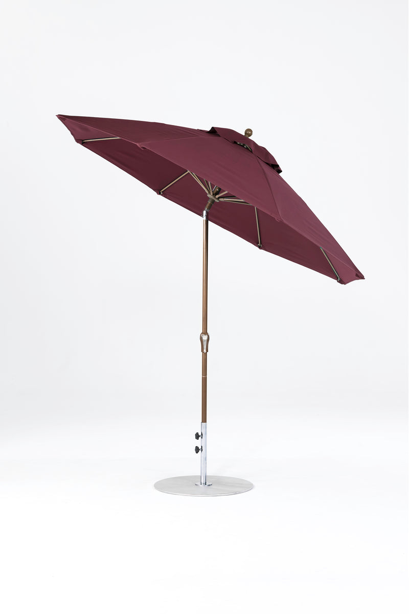 9 Ft Octagonal Frankford Patio Umbrella | Crank Auto-Tilt Mechanism copy-of-9-ft-octagonal-frankford-patio-umbrella-crank-auto-tilt-matte-silver-frame Frankford Umbrellas Frankford 7-BZDesertBronze-Burgundy_f0a813c8-08e6-41c1-b1df-1e4d91957b83.jpg