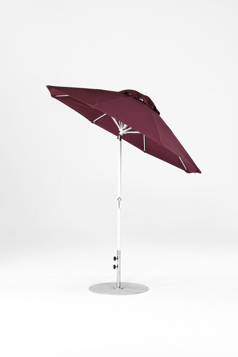 7.5 Ft Octagonal Frankford Patio Umbrella | Crank Auto-Tilt Mechanism copy-of-7-5-ft-octagonal-frankford-patio-umbrella-crank-auto-tilt-mechanism Frankford Umbrellas Frankford 7-WHAlpineWhite-Burgundy_d0181eca-4a15-4508-809f-df49b6e088fd.jpg