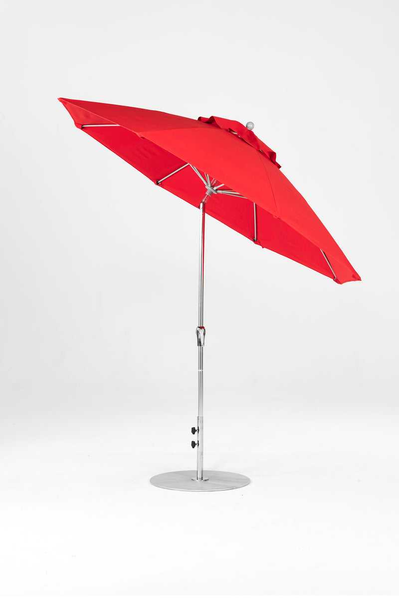 9 Ft Octagonal Frankford Patio Umbrella | Crank Auto-Tilt Mechanism copy-of-9-ft-octagonal-frankford-patio-umbrella-crank-auto-tilt-matte-silver-frame Frankford Umbrellas Frankford 8-SRPlatinum-LogoRed_fbdfca60-23da-4f8b-af28-9eca1a20c512.jpg