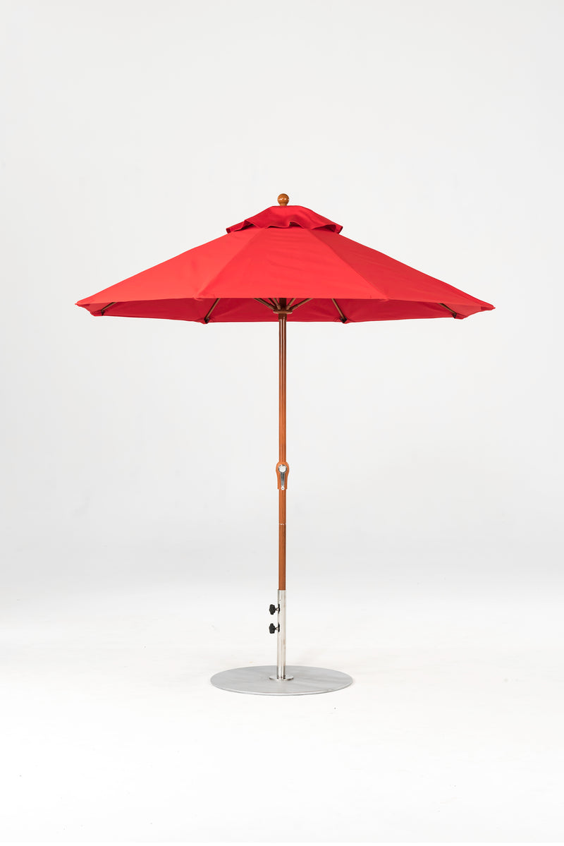 7.5 Ft Octagonal Frankford Patio Umbrella | Crank Lift Mechanism 7-5-ft-octagonal-frankford-patio-umbrella-crank-lift-mechanism Frankford Umbrellas Frankford 8-WGGoldenOak-LogoRed_01354ac3-83e2-4d2d-9b74-80a0169e0cf3.jpg