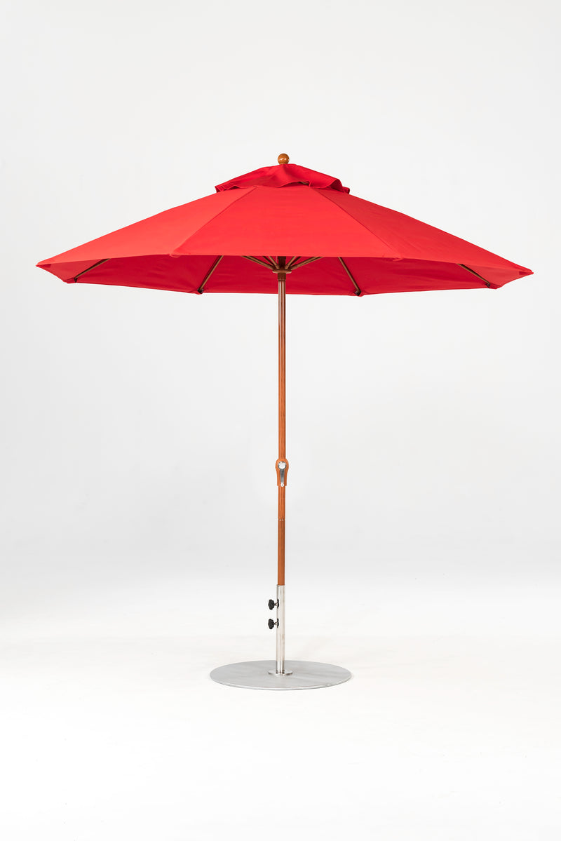 9 Ft Octagonal Frankford Patio Umbrella | Crank Lift Mechanism copy-of-9-ft-octagonal-frankford-patio-umbrella-crank-lift-matte-silver-frame-1 Frankford Umbrellas Frankford 8-WGGoldenOak-LogoRed_b47c62e9-7f02-4929-bf2c-8bb27ca346e8.jpg