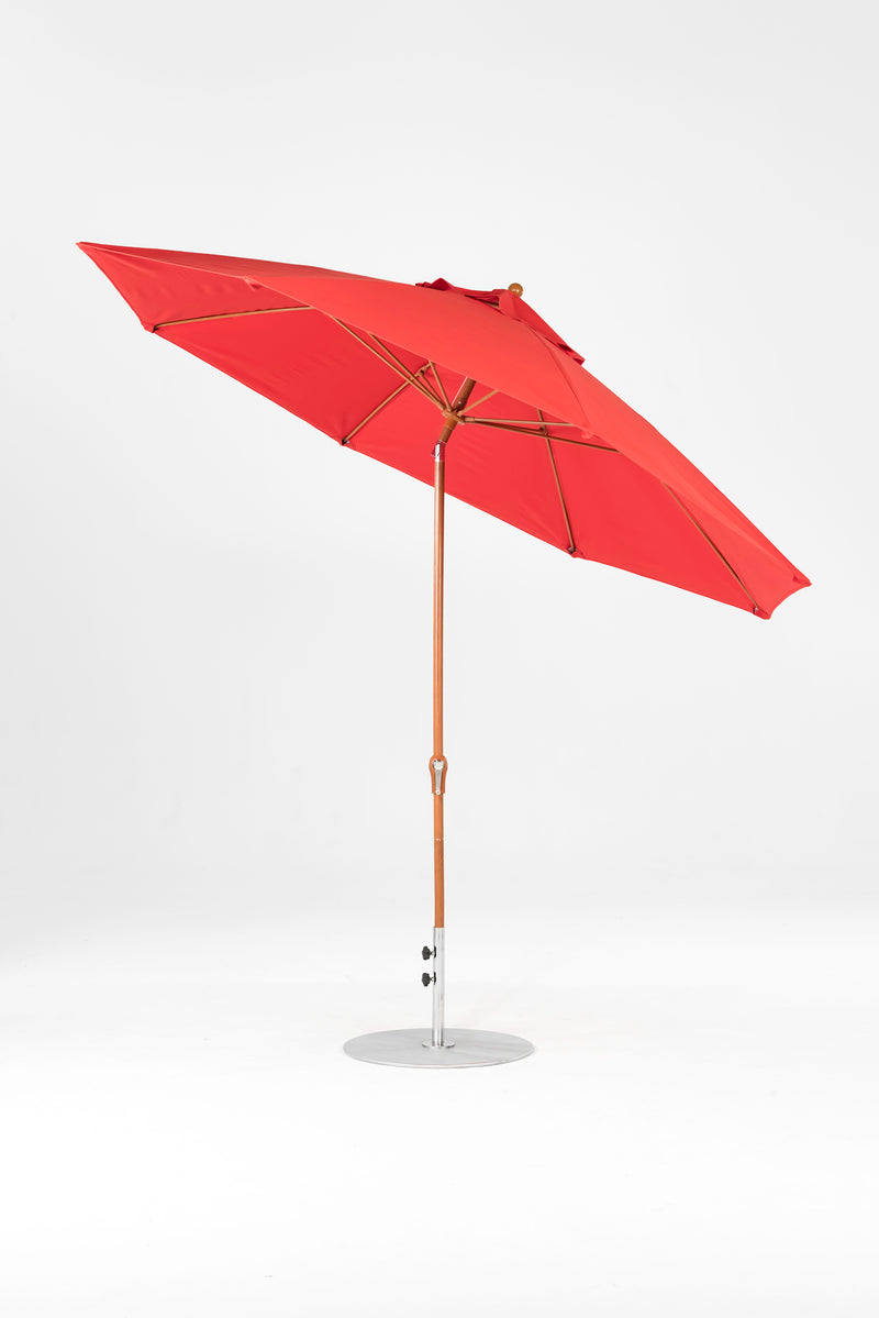 11 Ft Octagonal Frankford Patio Umbrella | Crank Auto-Tilt Mechanism copy-of-11-ft-octagonal-frankford-patio-umbrella-crank-auto-tilt-matte-silver-frame Frankford Umbrellas Frankford 8-WGGoldenOak-LogoRed_b550d5dd-3b44-4eab-b9c7-710745e59c19.jpg