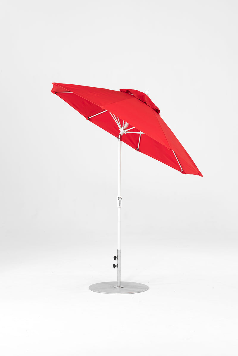 7.5 Ft Octagonal Frankford Patio Umbrella | Crank Auto-Tilt Mechanism copy-of-7-5-ft-octagonal-frankford-patio-umbrella-crank-auto-tilt-mechanism Frankford Umbrellas Frankford 8-WHAlpineWhite-LogoRed_83edca13-abfa-4a8a-bc87-24698fe573c8.jpg