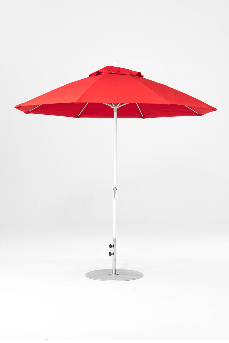 9 Ft Octagonal Frankford Patio Umbrella | Crank Lift Mechanism copy-of-9-ft-octagonal-frankford-patio-umbrella-crank-lift-matte-silver-frame-1 Frankford Umbrellas Frankford 8-WHAlpineWhite-LogoRed_96bcc4a5-6fbb-414e-97e6-16af6d3ede07.jpg