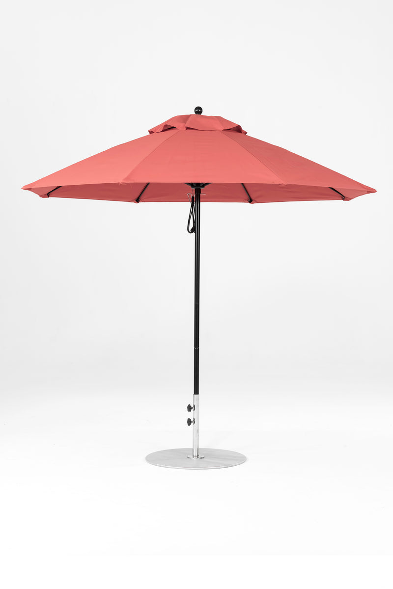 9 Ft Octagonal Frankford Patio Umbrella | Pulley Lift Mechanism 9-ft-octagonal-frankford-patio-umbrella-pulley-lift-mechanism Frankford Umbrellas Frankford 9-BKOnyx-Coral_218fae5b-30e6-437a-97e5-ace67a224352.jpg
