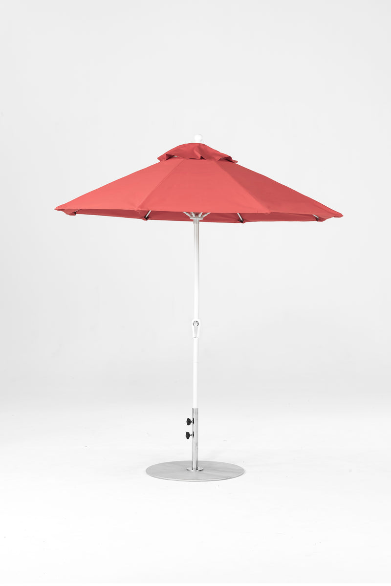 7.5 Ft Octagonal Frankford Patio Umbrella | Crank Lift Mechanism 7-5-ft-octagonal-frankford-patio-umbrella-crank-lift-mechanism Frankford Umbrellas Frankford 9-WHAlpineWhite-Coral.jpg