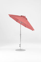 7.5 Ft Octagonal Frankford Patio Umbrella | Crank Auto-Tilt Mechanism copy-of-7-5-ft-octagonal-frankford-patio-umbrella-crank-auto-tilt-mechanism Frankford Umbrellas Frankford 9.MSBrushedSilver-Coral_c9e6c0af-61fe-4d97-8fcb-80c89883f57a.jpg